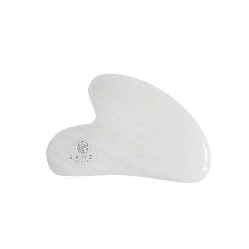 Sanzi Beauty Gua Sha White Jade Round
